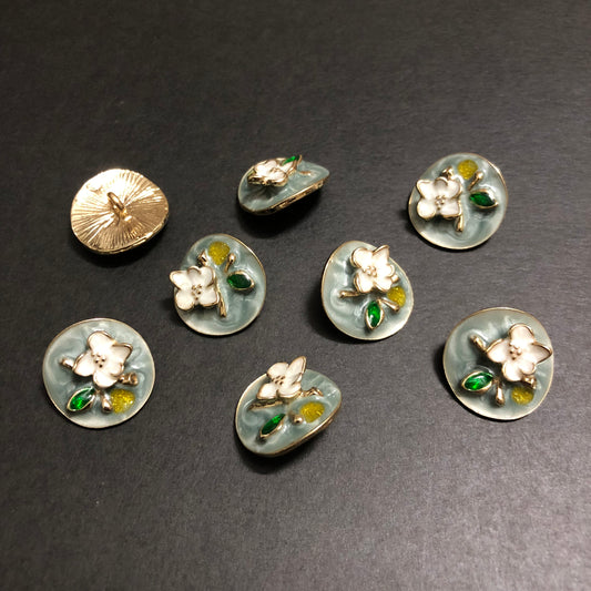 Blossom Drift Buttons