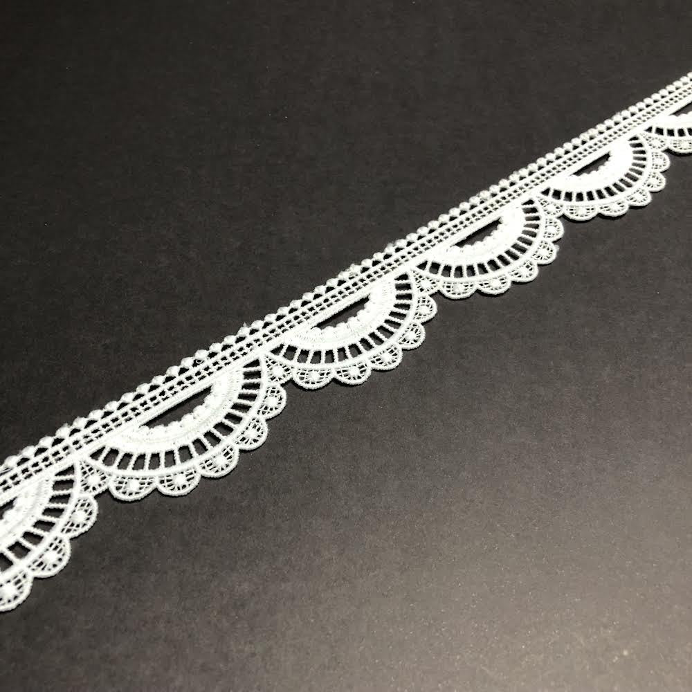 Pearl Enchantment Milky Off-white Lace