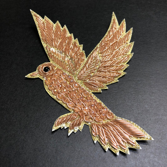 Warbler Rose Gold Right-faced Bunch