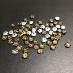 Pack of Shiny Allure Champagne Stones (8mm)