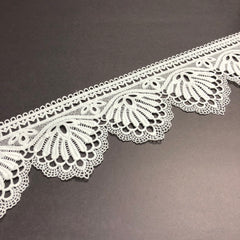 Blossom Milky Off-white Lace