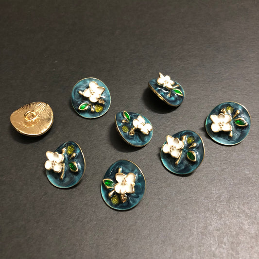 Blossom Drift Buttons