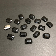 Mini Black Rectangle Stones