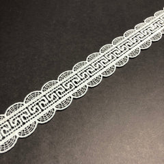 Whispering Willow Milky Off-white Lace