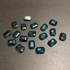 Mini Sapphire Rectangle Stones