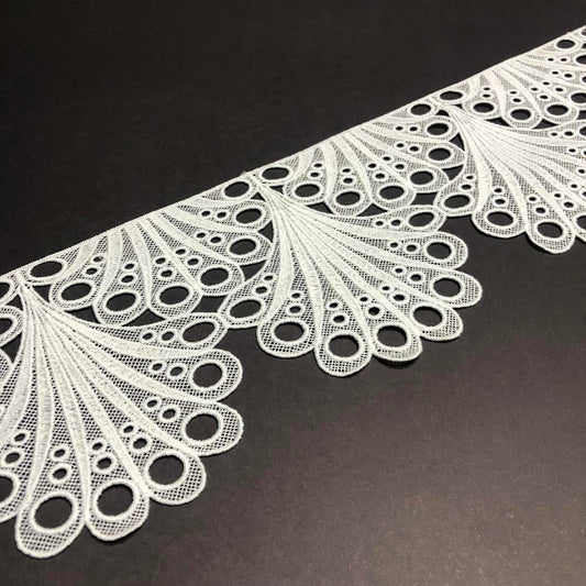 Gossamer Milky Off-white Lace