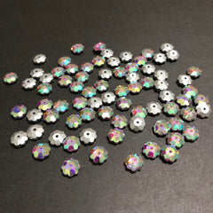 Shiny Allure Silver Multi Stones (8mm)