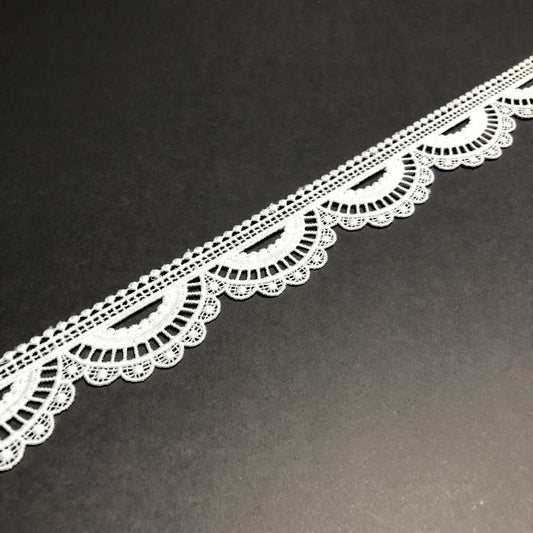 Pearl Enchantment Milky Off-white Lace