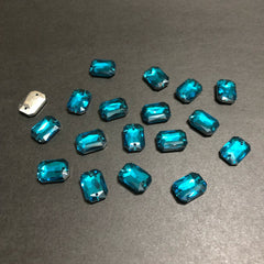 Mini Turqoise Rectangle Stones