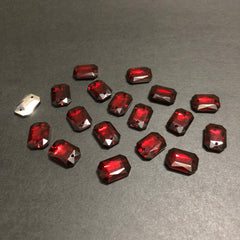 Mini Maroon Rectangle Stones