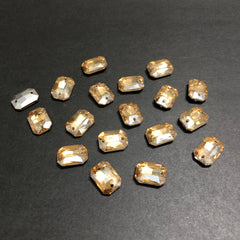 Mini Champagne Rectangle Stones