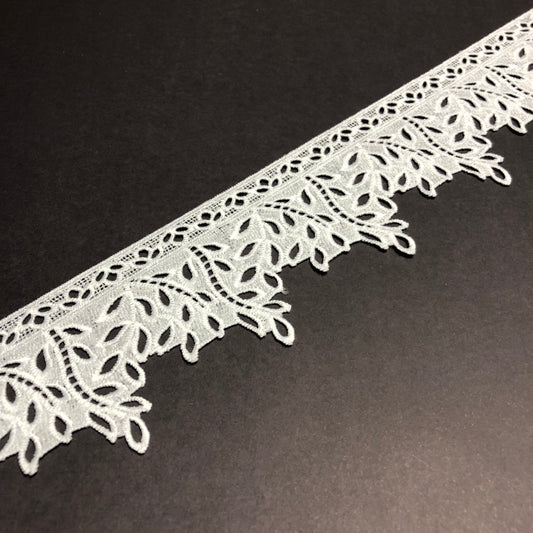 Celestial Cascade Milky Off-white Lace