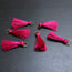 Resham Thread Shocking Pink Tassels