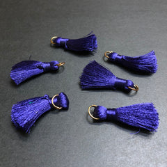 Purple Thread Tassels