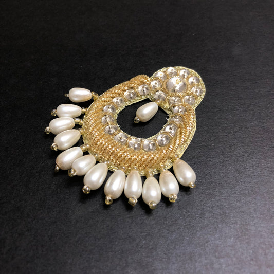 Bale Off-white Pearls Golden Motif