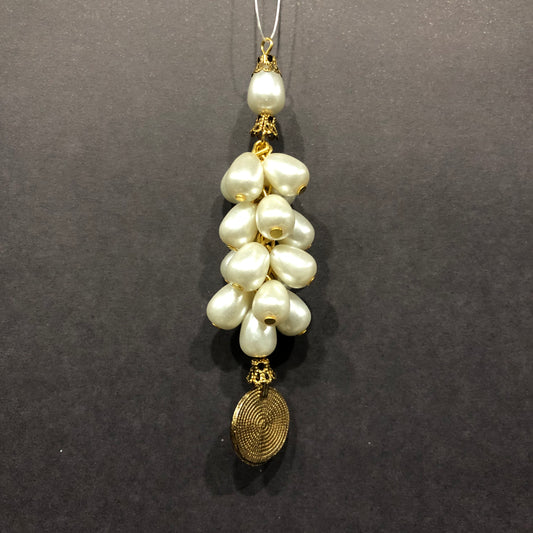 Pearly Panned Coin Tassel