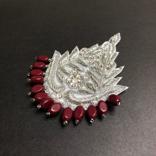 Mini Alluring Maroon Motif