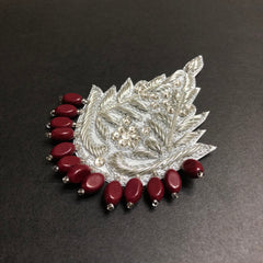 Mini Alluring Maroon Motif