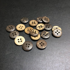 Mini Classic Wooden Buttons
