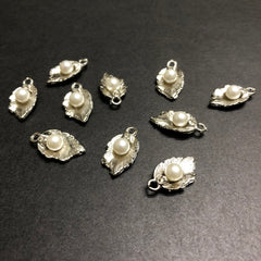 Mini Pearly Aspen with Off-white Pearl Silver Leaves